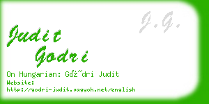 judit godri business card